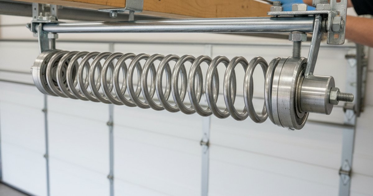Garage Door Spring Repair in League City, TX by Lemus Garage Door Services